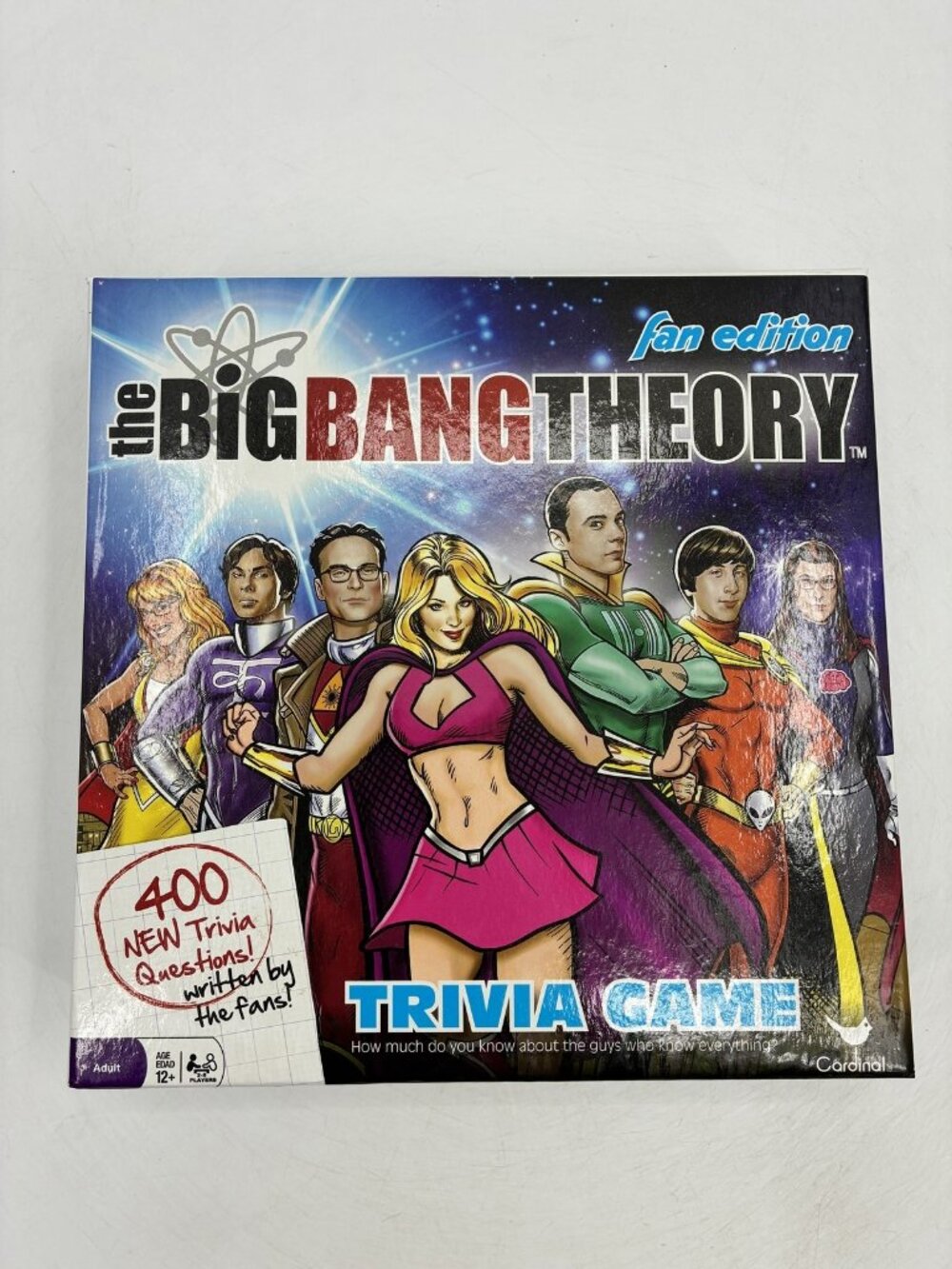 The Big Bang Theory Trivia Game Fan Edition Board Game Cardinal 400
